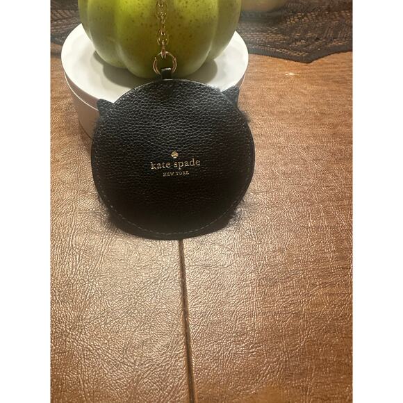 Kate Spade New York Cat Pouf Keychain EUC - Picture 10 of 10